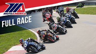 MotoAmerica Medallia Superbike Race 1 at Pittsburgh 2023 [upl. by Neyrb]