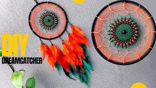 DIY Dream Catcher  Easy Dream Catcher webbing tutorial  چطور دریمکچر بسازیم؟ [upl. by Vanny168]