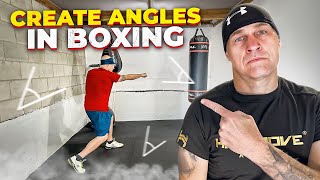 How to Create Angles in Boxing  Both the Right and Left [upl. by Dominy892]