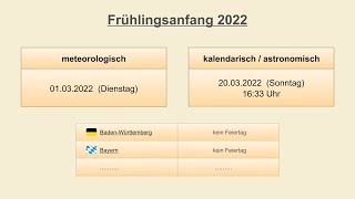 Frühlingsanfang 2022 [upl. by Ikin842]