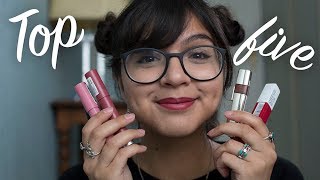 Top 5 long lasting lipstick [upl. by Roselin339]