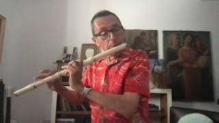 A Bova Jai failli attendre for baroque flute [upl. by Neukam]