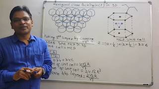 SOLID STATE PART 7 HEXAGONAL CLOSE PACKING HCP IN 3D FOR 12TH BOARD JEE MAIN NEET [upl. by Suiratnauq]