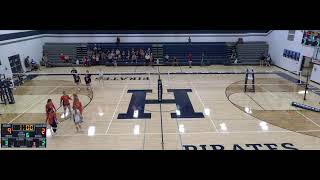 Hudson vs Jesup Girls Jr High Volleyball [upl. by Massarelli489]