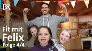 Fitness für Kinder Fit mit Felix  beweg Dich schlau 44  Sport  Serie  BR [upl. by Inga]