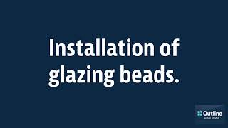 Removal and installation of glazing beads [upl. by Auvil]