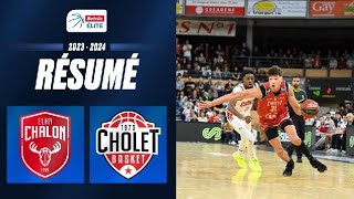 ChalonSaone vs Cholet  Résumé 20232024  LNB Officiel [upl. by Anoif]