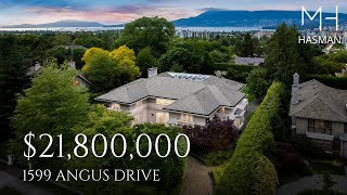 A Magnificent European Inspired Mansion in Vancouvers Most Coveted First Shaughnessy Enclave [upl. by Good244]