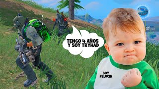 JUEGO CON UN NIÑO DE 4 AÑOS Y ES UN TRYHARD  PIDE CAER EN MERCADO NEGRO [upl. by Edelsten533]