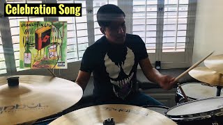 Celebration Song  Unwritten Law Short Drum Cover [upl. by Schwinn851]