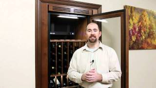 Closet Wine Cabinet  Vinotheque Wine Cellar [upl. by Nosittam248]