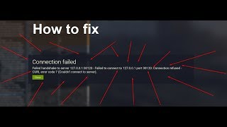 How to fix the error quotCURL error code 7quot on FiveM server [upl. by Mohsen879]