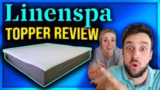 Linenspa 2 Inch Mattress Topper Review  MATTRESS TOPPERS COMPARED [upl. by Ynalem]