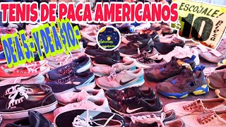 Tianguis de Tesoros TENIS DE PACA A 5 y 10 ZAPATOS BOTAS ZAPATILLAS Y MÁS  CALZADO GABACHO [upl. by Colon837]