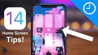 iOS 14 Home Screen TIPS amp TRICKS for iPhone [upl. by Eloisa795]