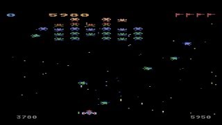 Galaxian Atari 5200 Gameplay [upl. by Alyt]