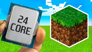 Minecraft VS i9 14900K [upl. by Vinna]