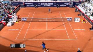 Fognini Fools Bedene In Hamburg Hot Shot [upl. by Arres]