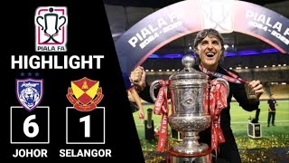 JOHOR DARUL TAZIM vs SELANGOR FC  FINAL PIALA FA 2024  JDT VS SELANGOR  SELANGOR vs JDT [upl. by Hay]