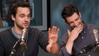 New Girl Stars Max Greenfield amp Jake Johnson PART 2  Interview  On Air with Ryan Seacrest [upl. by Reiko]