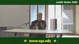 Judith Butler Binationalism and the Subject 2009 26 [upl. by Ahsitauq]