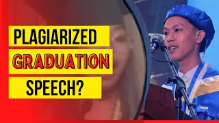 Jayvee Ayen Full Valedictory Speech Plagiarized nga ba talaga [upl. by Zilef]