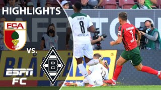 Augsburg gets first win of the season vs Borussia Monchengladbach  Bundesliga Highlights  ESPN FC [upl. by Charita152]