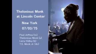 Thelonious Monk  The Last Concert 1975 [upl. by Atsirc]