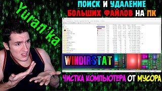 WinDirStat  ПОИСК и УДАЛЕНИЕ МАССИВНЫХБОЛЬШИХ ФАЙЛОВ на ПК  Чистка компьютера от мусора [upl. by Lemmor361]