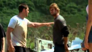 LOST Sawyer vs Sayid 1x02 Pilot [upl. by Thanasi]