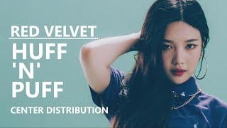 RED VELVET 레드벨벳  HUFF N PUFF Center Distribution [upl. by Denoting]