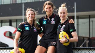 AFLW  Inaugural Captaincy Trio [upl. by Iew]