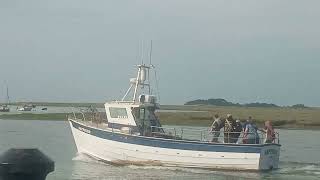 Wells Next the Sea Norfolk  timelapse of the tide coming into the harbour 14th June 2022 [upl. by Yniar]