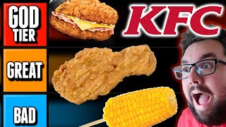 KFC TIER LIST UK [upl. by Notlimah]