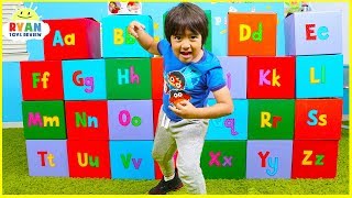 Learn Alphabet for Kids and Colors with ABC Letters Surprise Boxes [upl. by Sivet203]