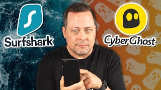 Surfshark vs CyberGhost 2024  BEST VPN review in 5 minutes [upl. by Dorita]