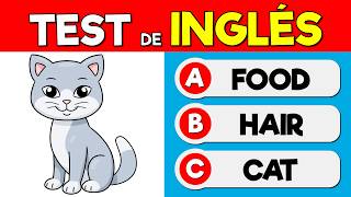 Inglés básico 🟡 Palabras básicas en inglés 🟡 TEST de INGLÉS [upl. by Aninay]