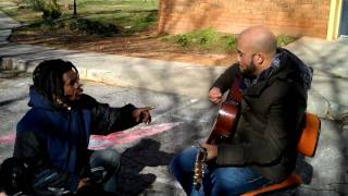 Homeless Man Joins Carlos Whittaker In Song  Danny God OF Second Chances [upl. by Karie688]