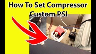 How Adjust Automatic Pressure Switch of Air Compressor [upl. by Bandler]