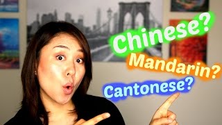 Learn ChineseMandarin  E01The difference between Chinese Mandarin and Cantonese [upl. by Maxey]