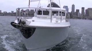 Nordhavn 35 pocket trawler yacht [upl. by Ahsauqram233]