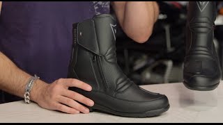 Dainese Nighthawk D1 GoreTex Boots Review at RevZillacom [upl. by Anoirb]