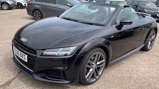 2016 Audi TT 18 TFSI S line Roadster Euro 6 ss 2dr [upl. by Inalial]