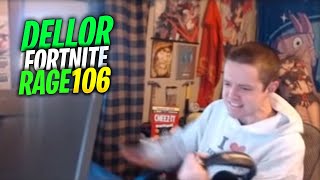 DELLOR FORTNITE MEGA RAGE COMPILATION 106 [upl. by Town520]