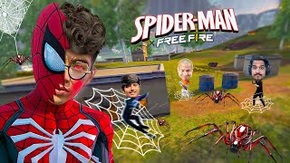 New Spider Character Ryden😮 Good Or Bad 😕 Op 1 Vs 4 Gameplay 🤯 Free Fire [upl. by Asserak]