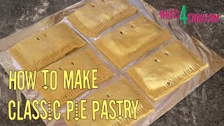 How to Make Pie Pastry Make Your Own Amazing Flaky Shortcrust Pastry at Home [upl. by Intruoc]