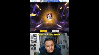 Borong Voice Pack Bang Windah Basudara freefire shorts [upl. by Dranal]