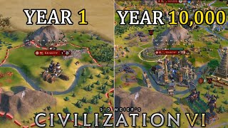 I Played 10000 Years Of Sid Meiers Civilization 6 [upl. by Misaq]