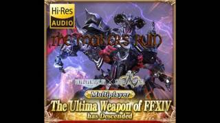 Makers Ruin  MOBIUS Final Fantasy XIV 14 multiplayer MP event  Ultima Weapon  HiRes audio [upl. by Bate646]