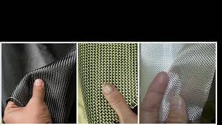 Carbon fiberAramid fiberFiberglass fiber [upl. by Esirehc]